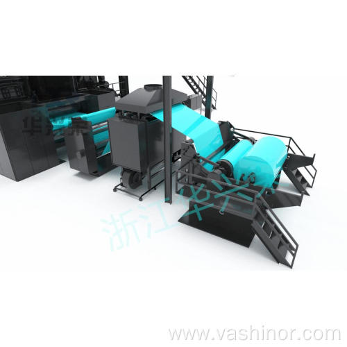 Melt-Blown SSMS Nonwoven Fabric Production Line